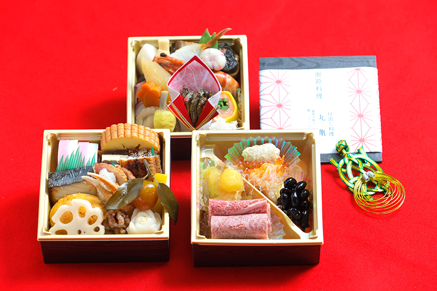 一人前ミニおせち(三段重)