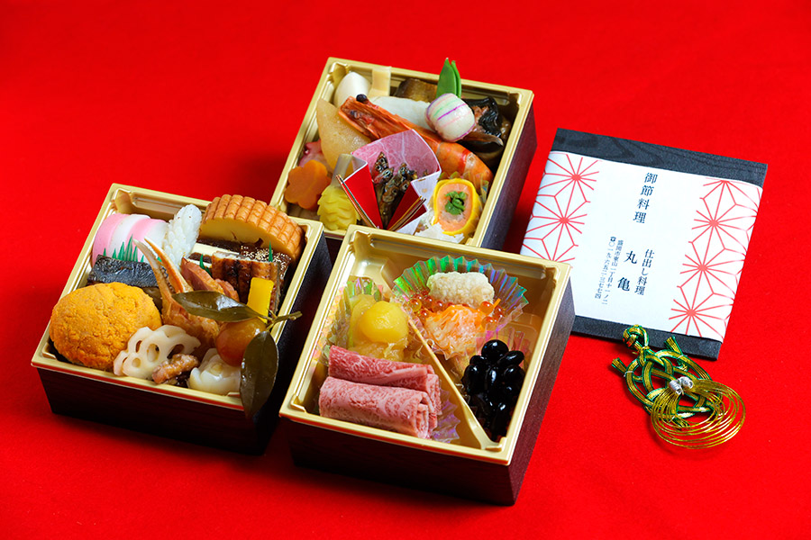 一人前ミニおせち（三段重）